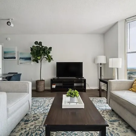 2Br Executive City Suite With Gym & Pool Arlington Exterior photo